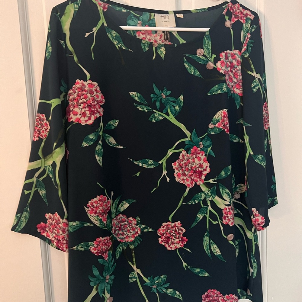Anthropologie HD in Paris Eira Floral Blouse